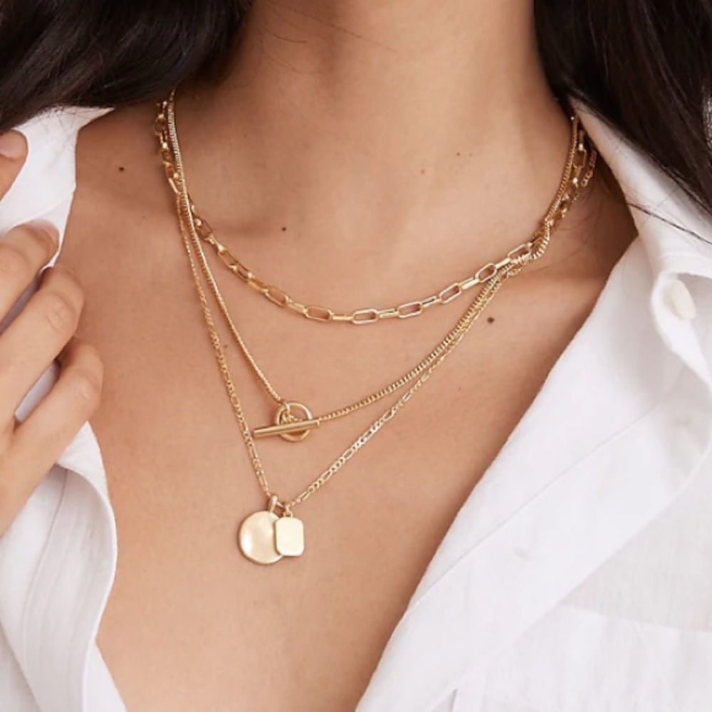 Madewell toggle chain necklace